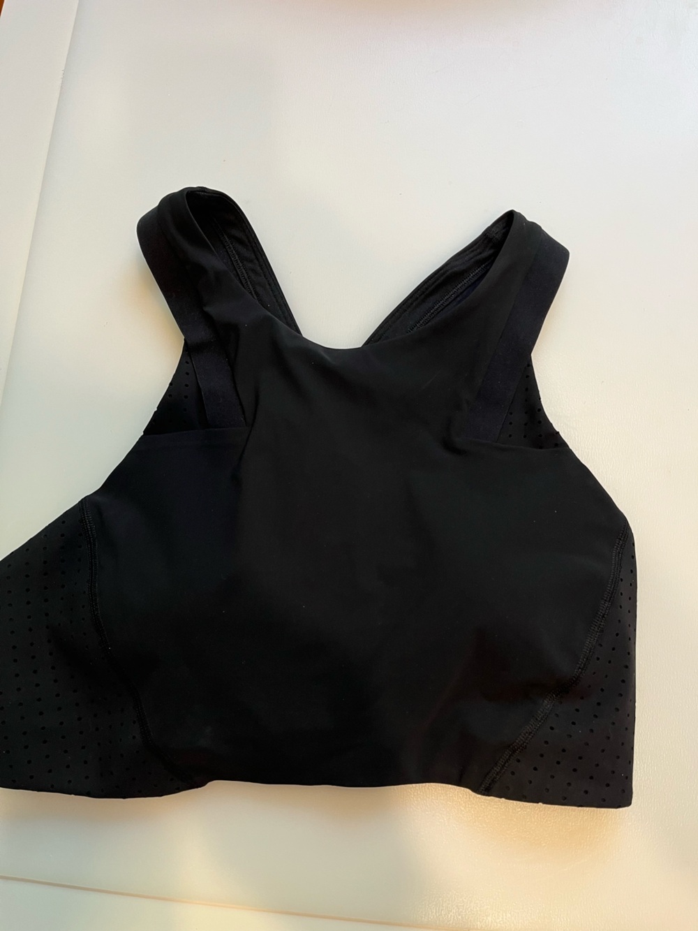 LULULEMON Women's Black High-Neck Sports Bra